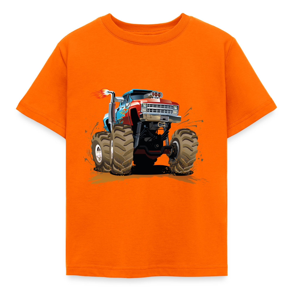 Monstertruck Kinder T-Shirt - orange