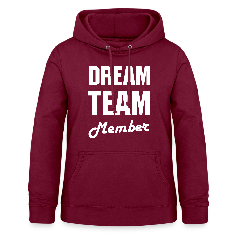 Dreamteam Hoodie - bordeaux