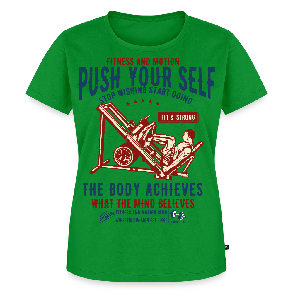 PUSH YOUR SELF Premium T-Shirt - green