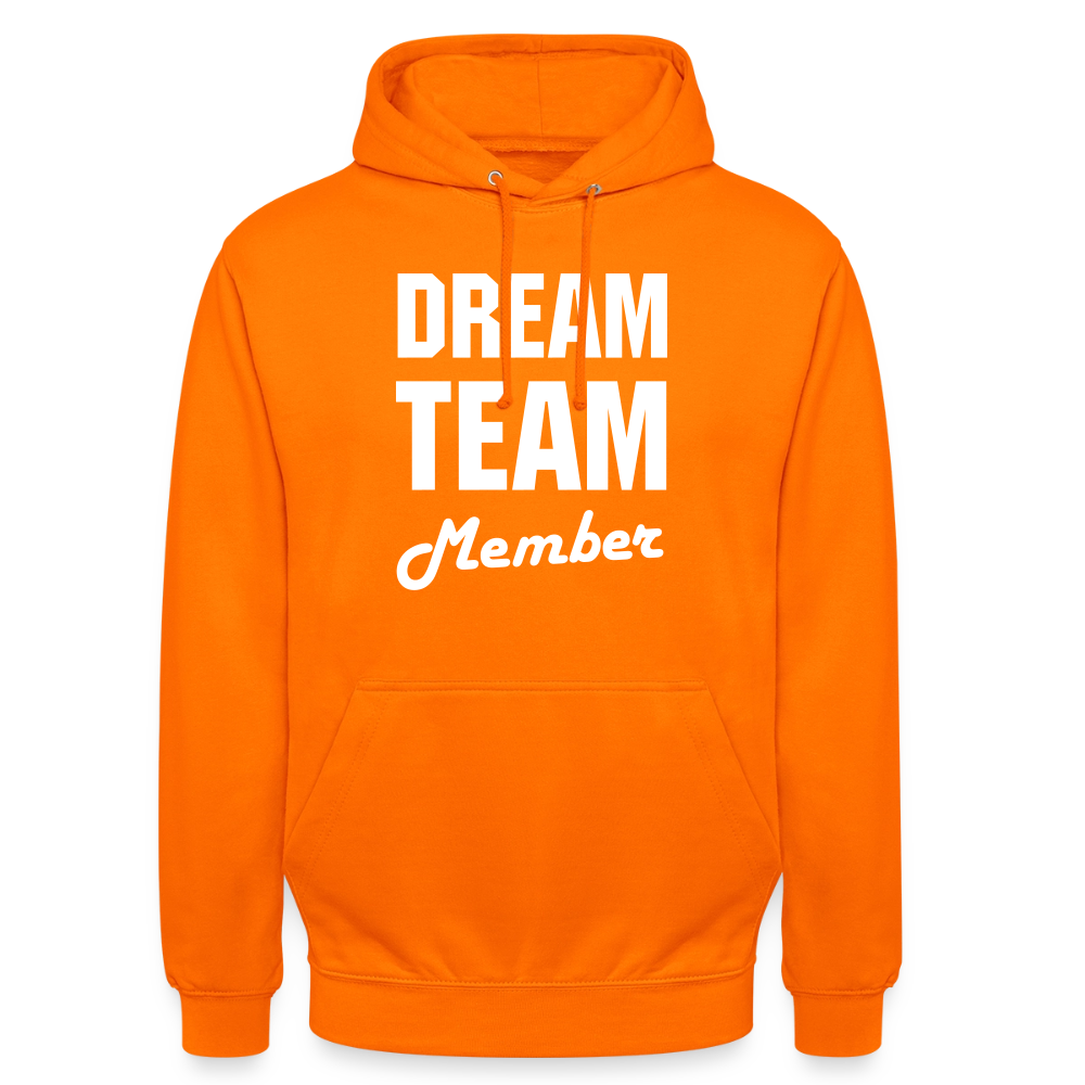 Dreamteam Hoodie - orange
