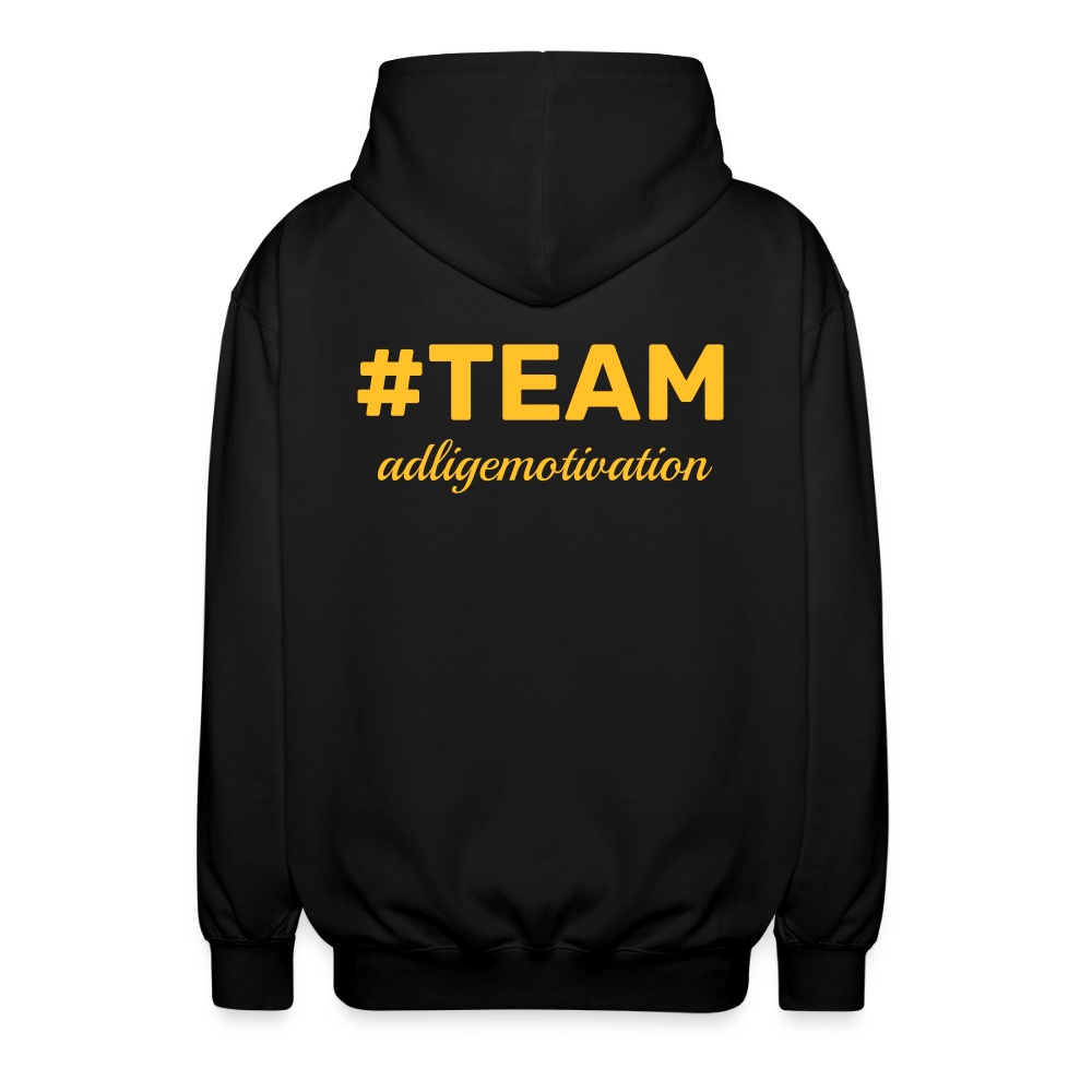 #TEAM adligemotivation Sweatjacke - black