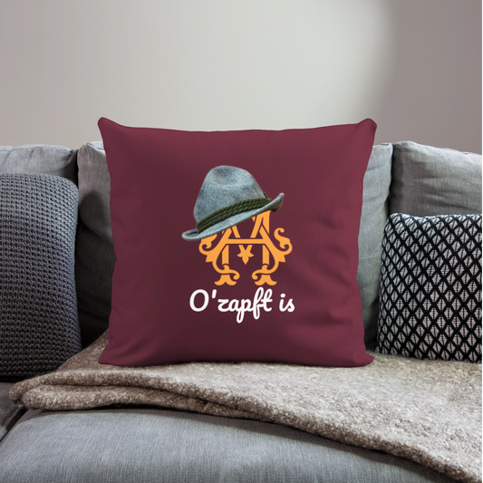 O´zapft is Kissen - burgundy