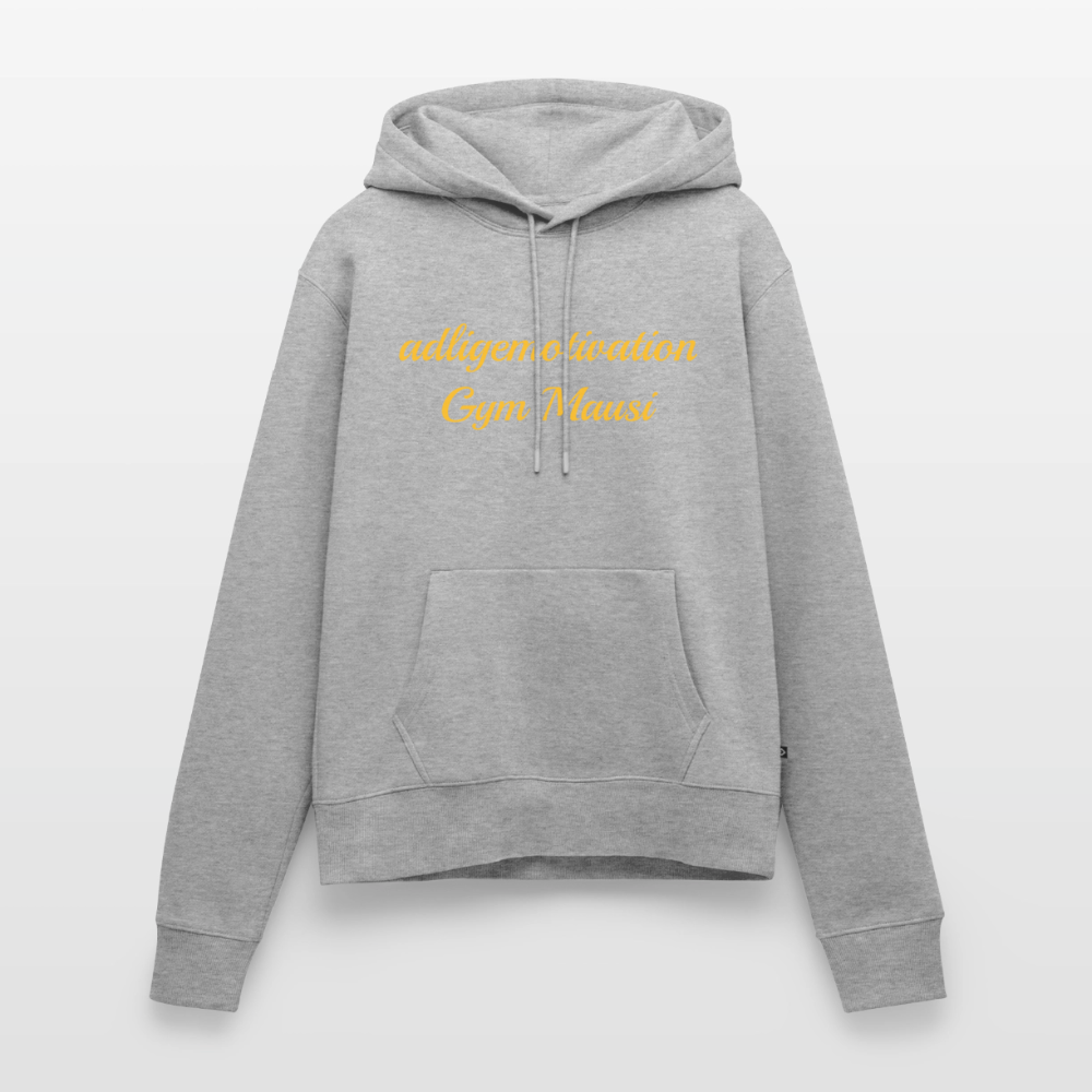 Gym Mausi Premium Hoodie - heather grey