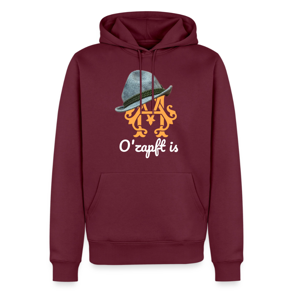 O´zapft is Premium Hoodie - burgundy