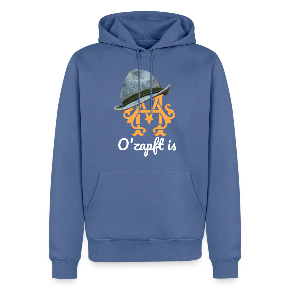 O´zapft is Premium Hoodie - stone blue