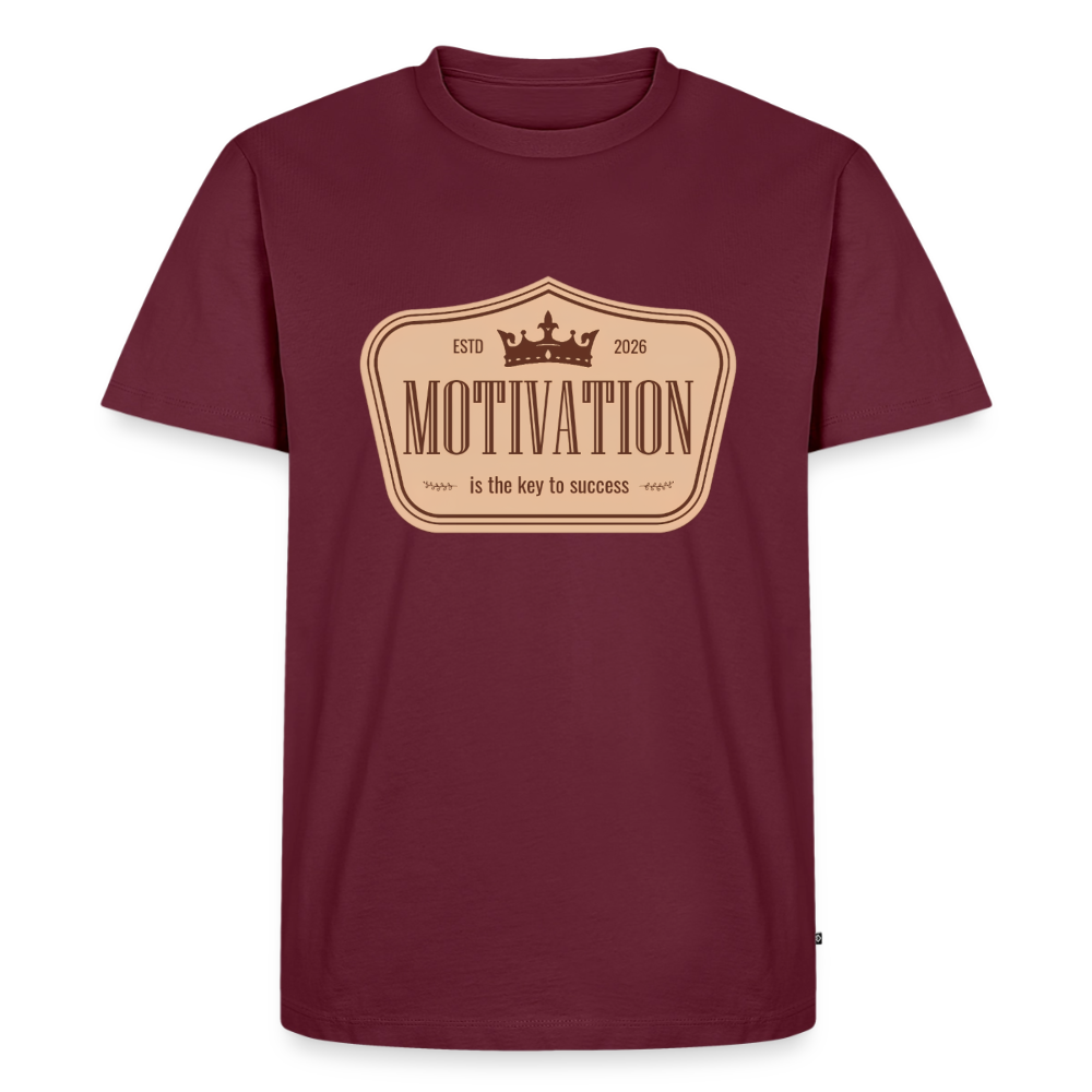 Motivations Premium T-Shirt - burgundy