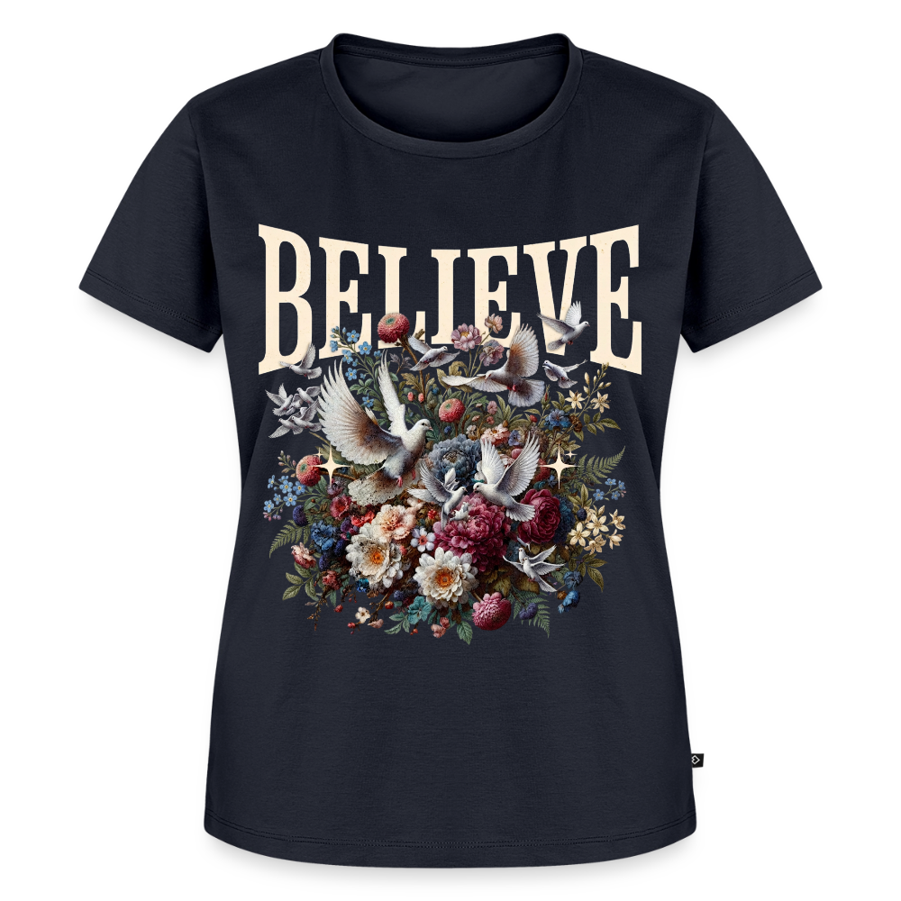 BELIEVE Premium T-Shirt - navy