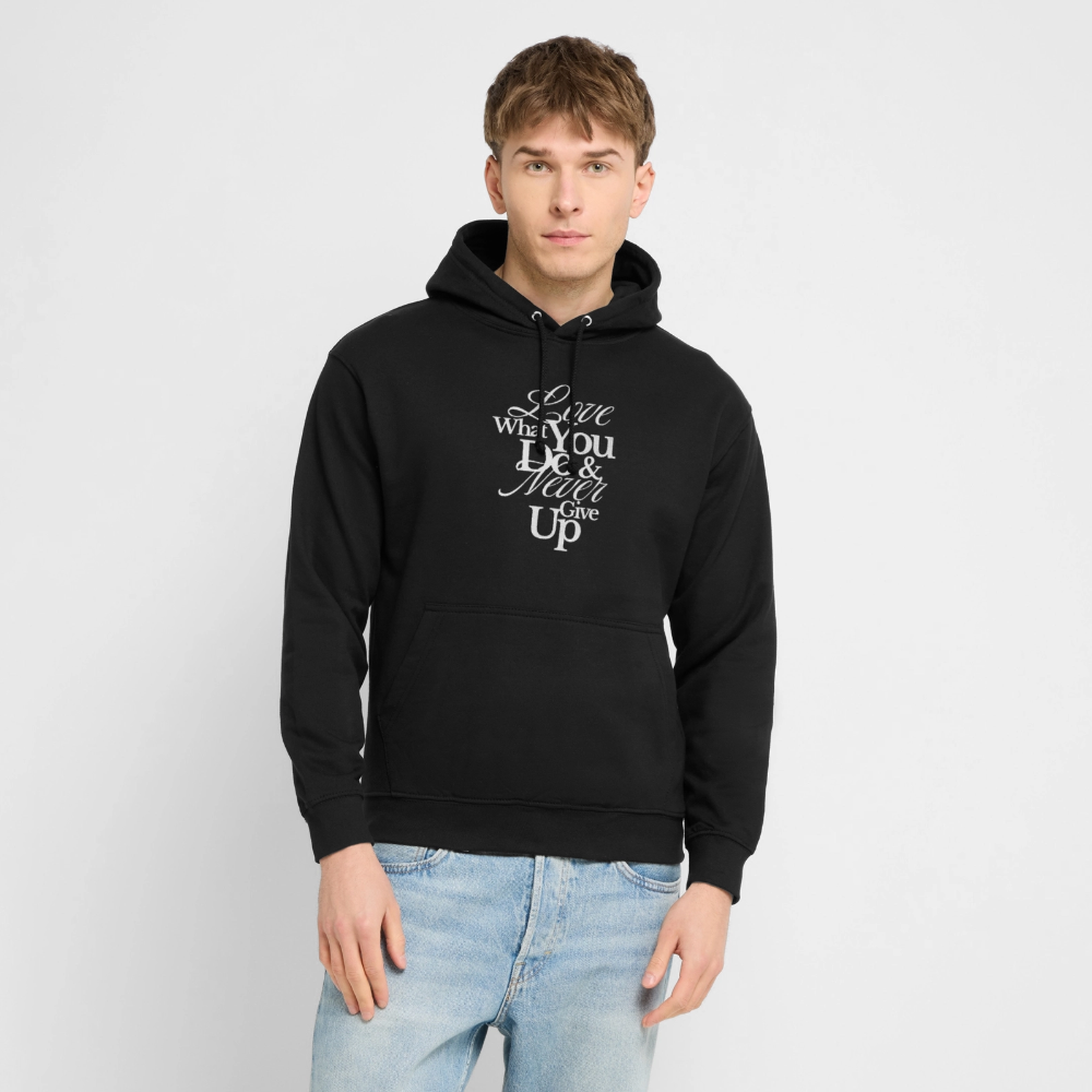 Love What You Do Hoodie - black