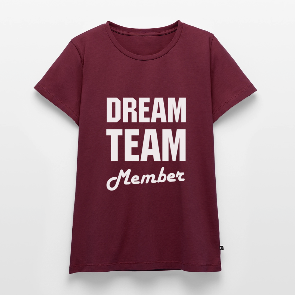 Dreamteam Premium T-Shirt Woman - burgundy
