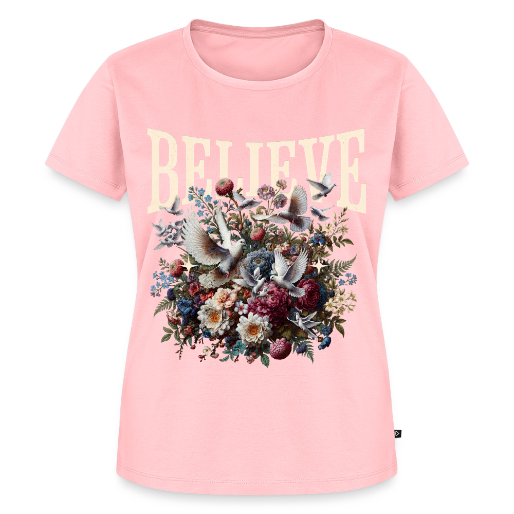 BELIEVE Premium T-Shirt - rose