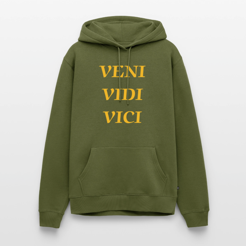 Veni, vidi, vici Premium Hoodie - khaki