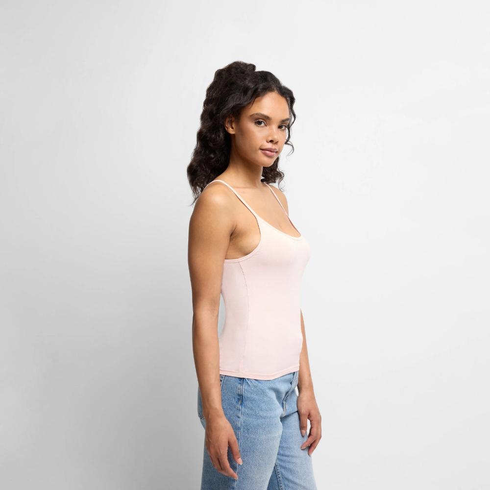 Premium Spaghetti Strap Top - powder pink