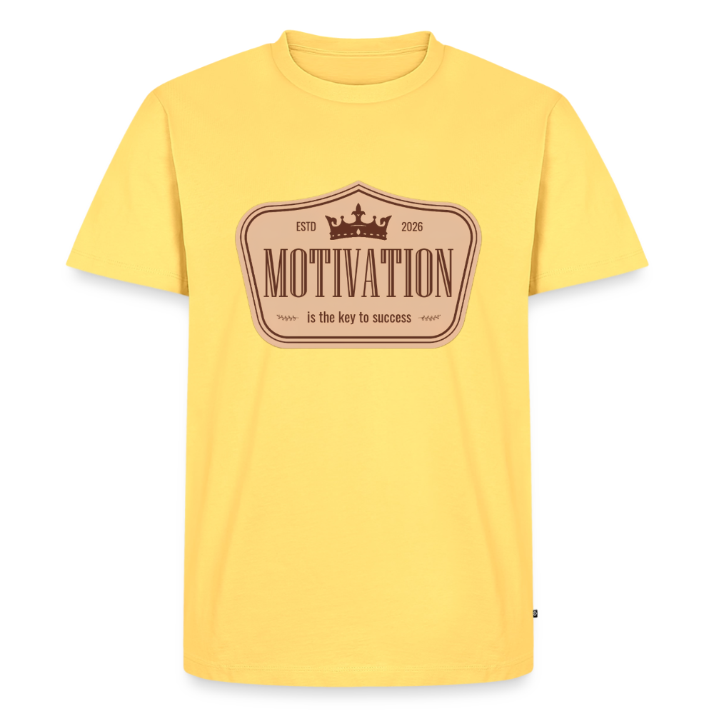 Motivations Premium T-Shirt - sky yellow