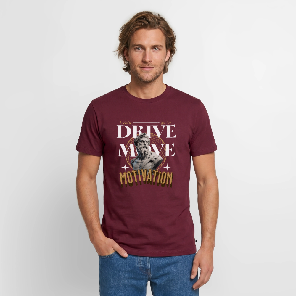 Motivation Premium T-Shirt - burgundy