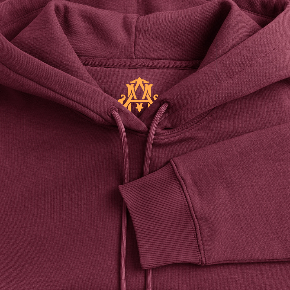 Löwenmann Motivations Premium Hoodie - burgundy