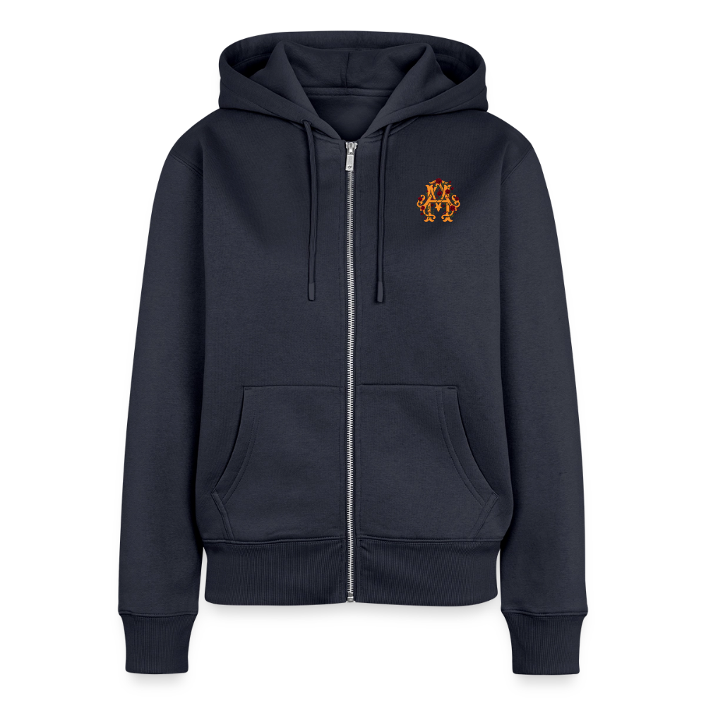 FAITH, HOPE, LOVE Premium Kapuzenjacke - navy