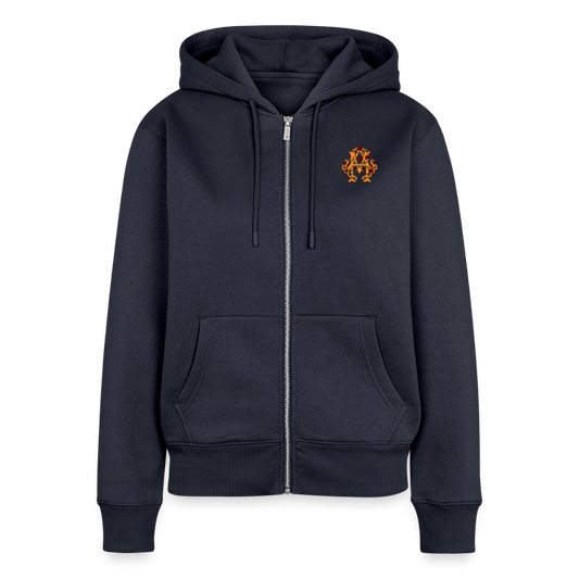 FAITH, HOPE, LOVE Premium Kapuzenjacke - navy