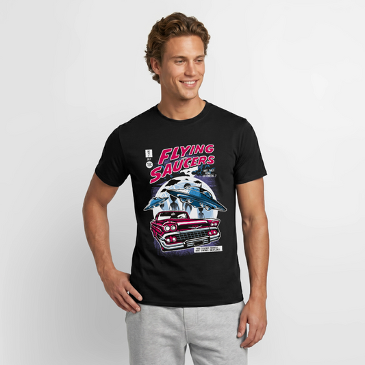 FLYING SAUCERS  T-Shirt - black