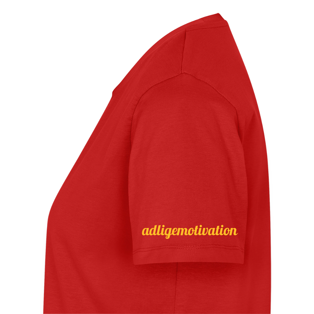 adligemotivations Logo Premium T-Shirt Woman - red