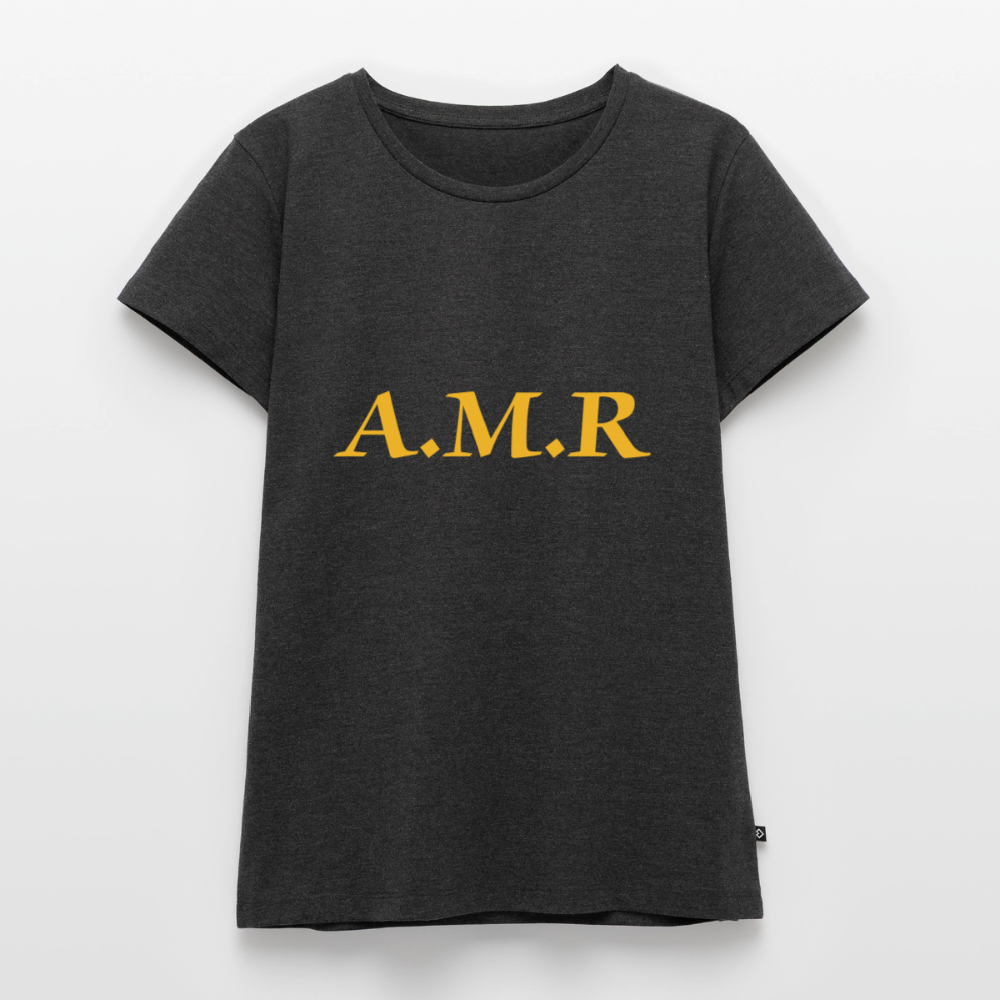 A.M.R Premium T-Shirt Woman - heather anthracite