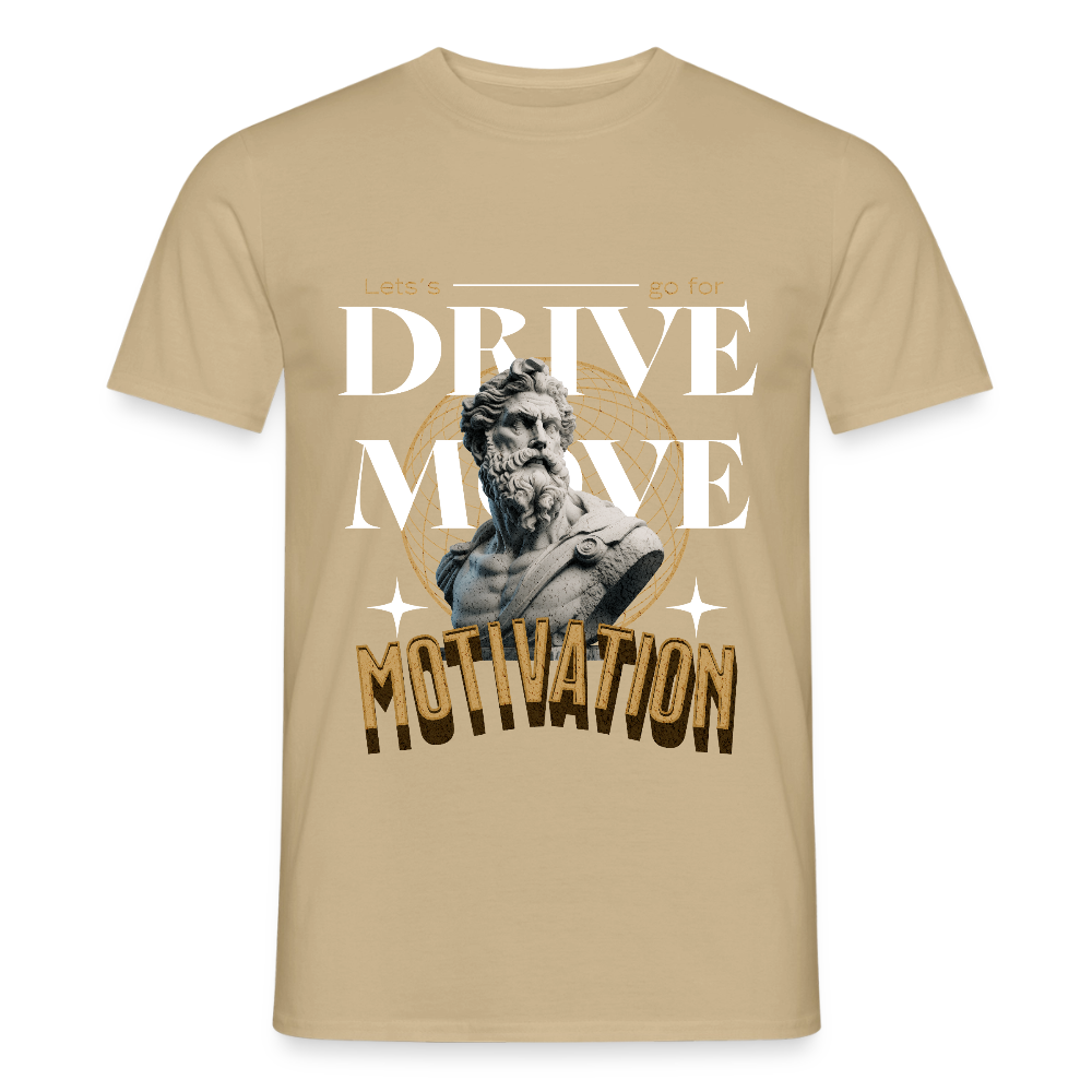 Motivation T-Shirt - sand beige