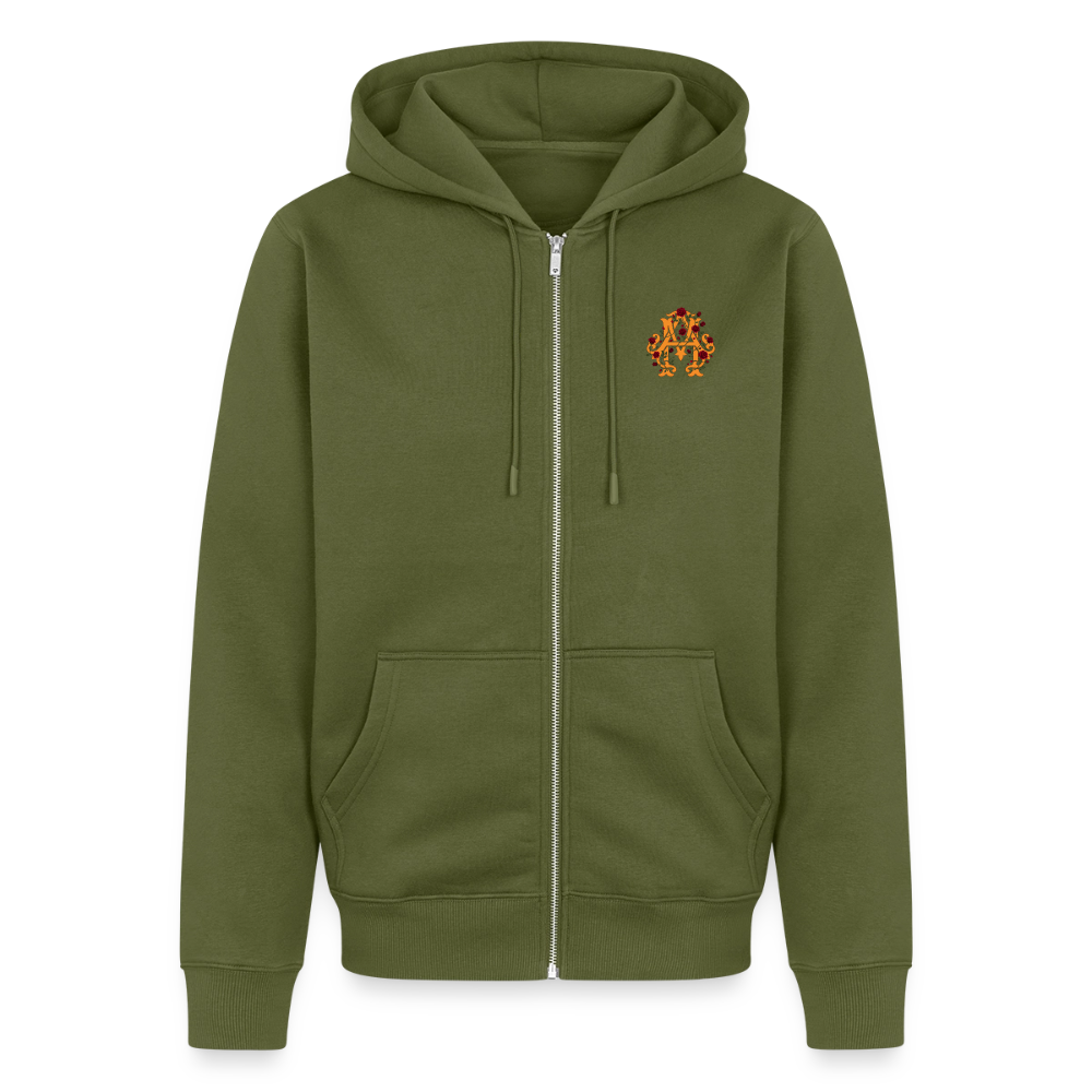 FAITH, HOPE, LOVE Premium Kapuzenjacke - khaki
