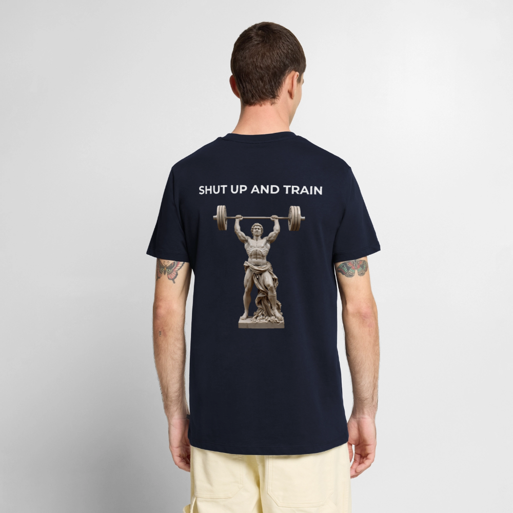 NO PAIN NO GAIN T-Shirt - navy