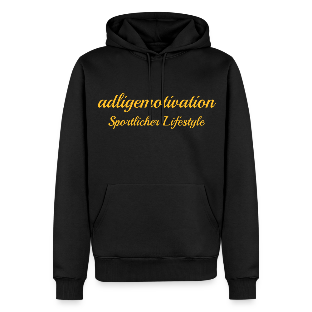 Sportlicher Lifestyle Premium Hoodie - black