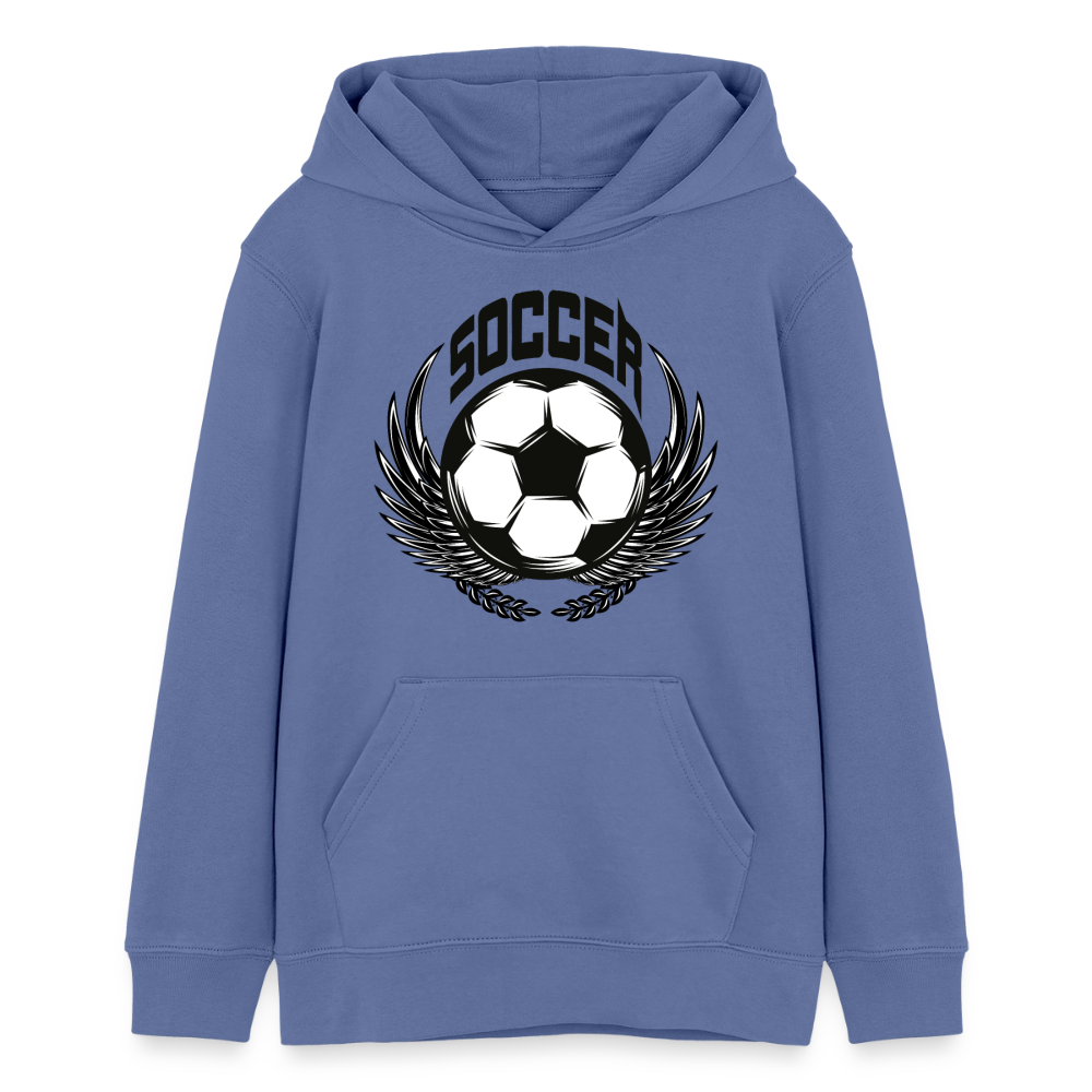 Soccer Premium Teenager Hoodie - bright blue