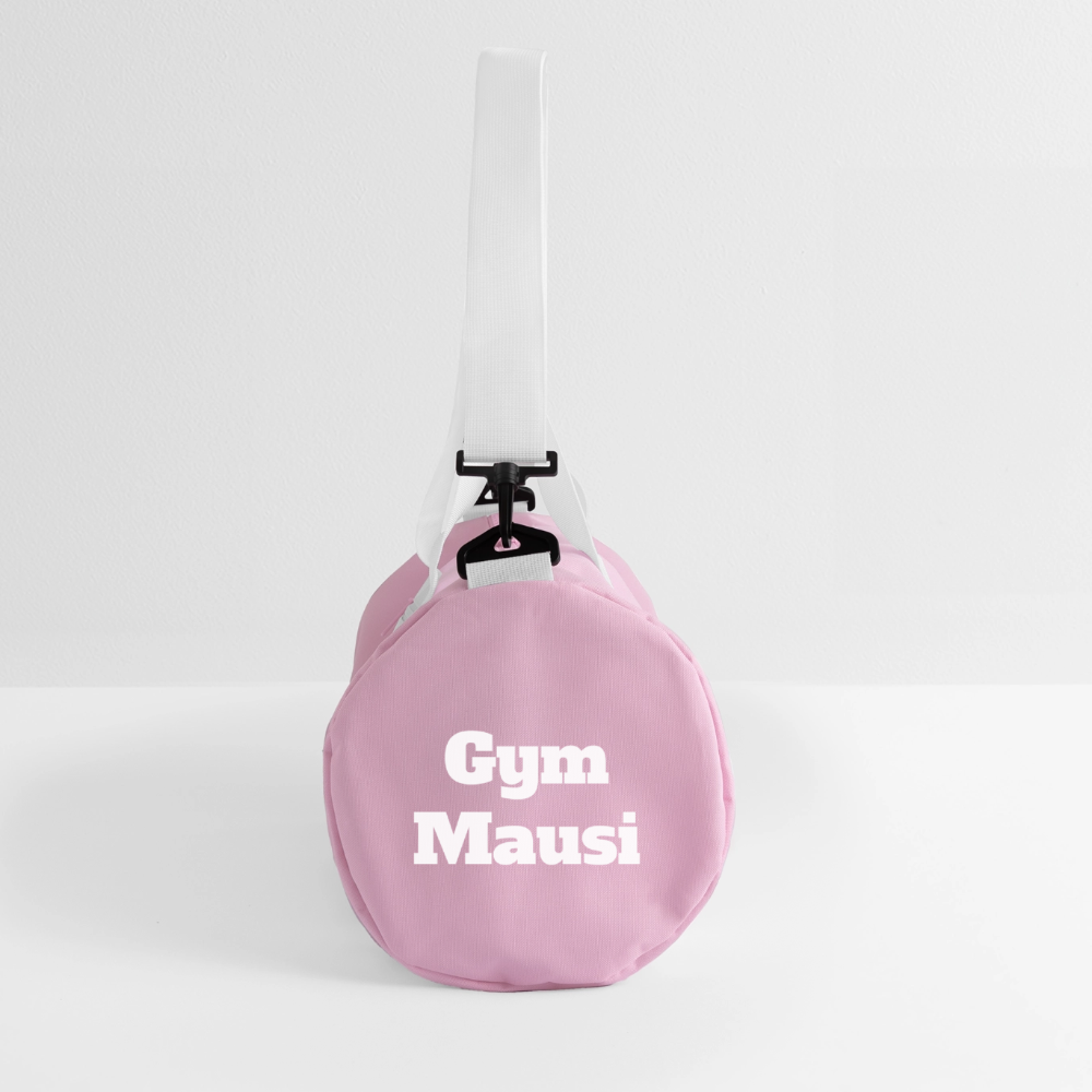 Gym Mausi Duffel Bag - pink/white