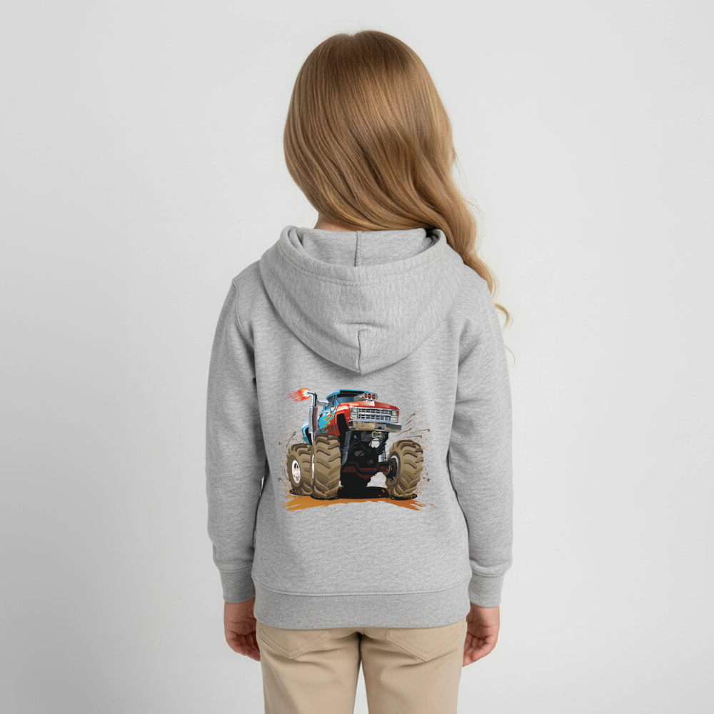 Monstertruck Premium Kinder Hoodie - heather grey