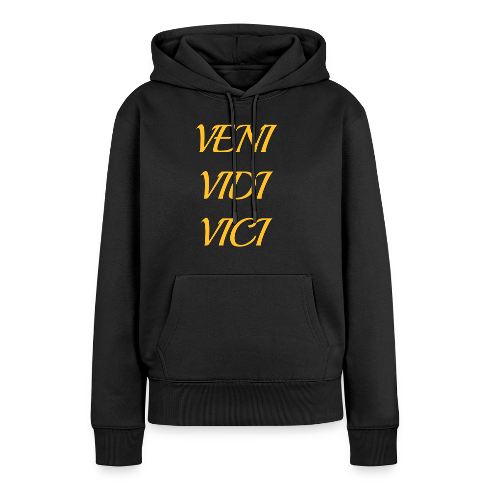 Veni, vidi, vici Premium Hoodie - black
