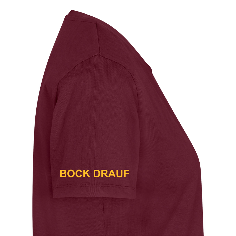 BOCK DRAUF Premium T-Shirt Woman - burgundy