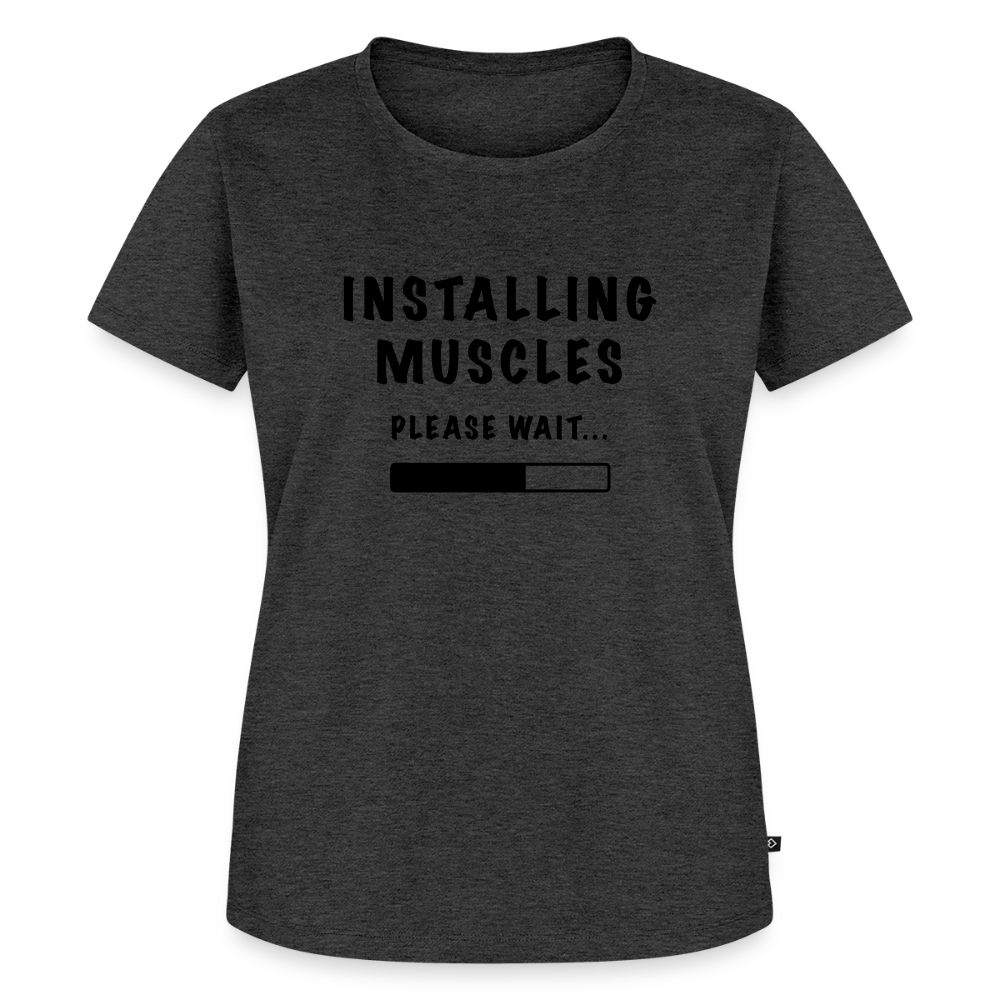 INSTALLING MUSCLES Premium  T-Shirt - heather anthracite