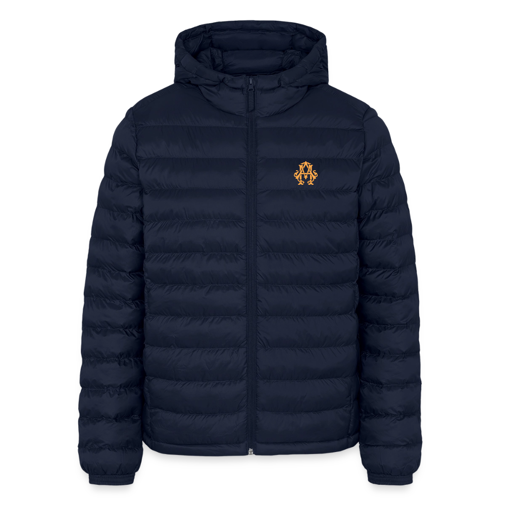 adligemotivations Logo Puffer Winterjacke - navy