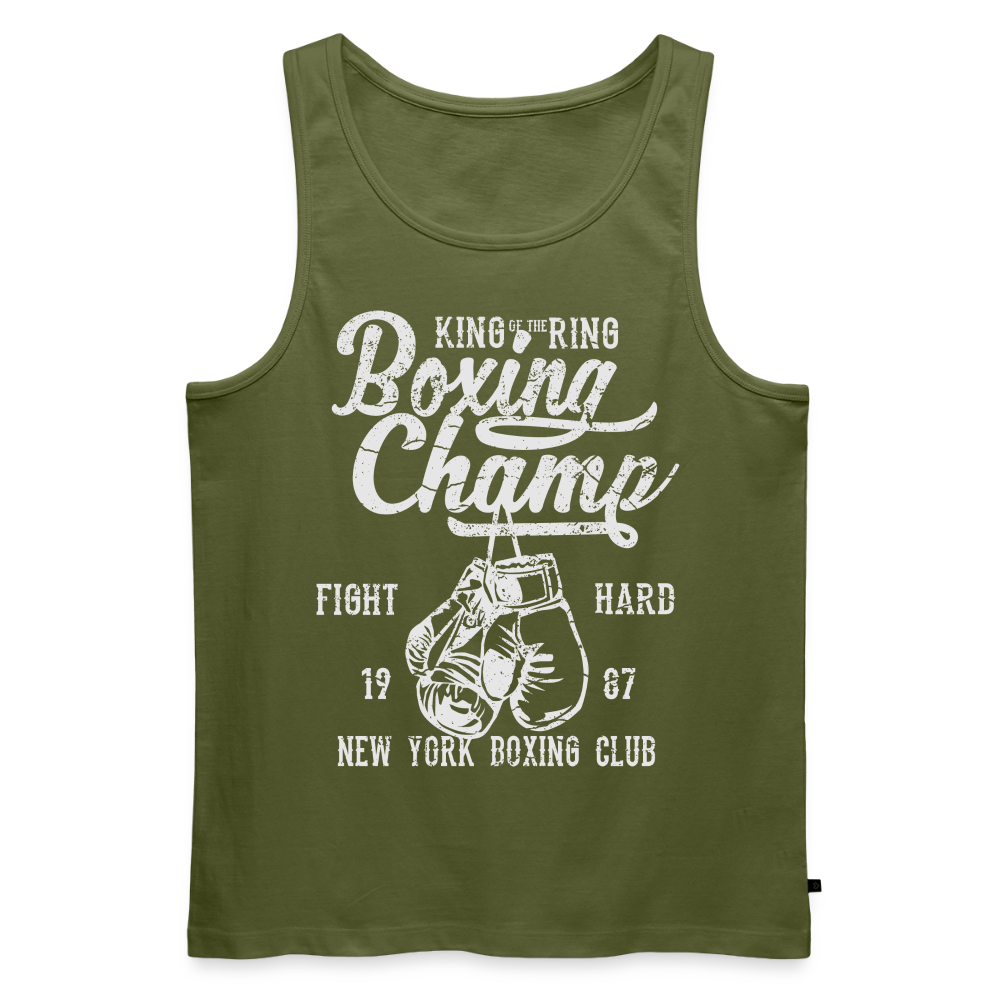 Boxing Champ Tank Top - khaki