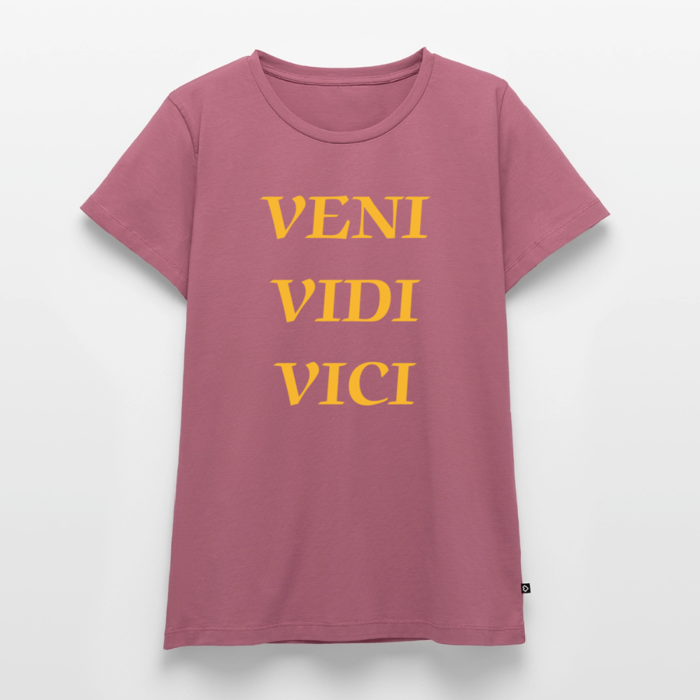 Veni, vidi, vici Premium T-Shirt Woman - mauve