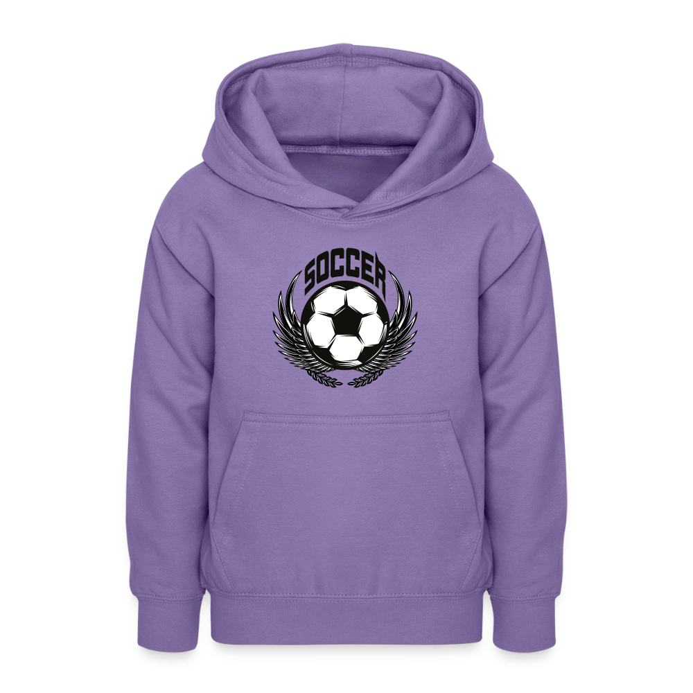 Soccer Hoodie Teenager - lavender