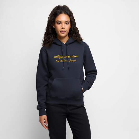 Sportlicher Lifestyle Premium Hoodie - navy