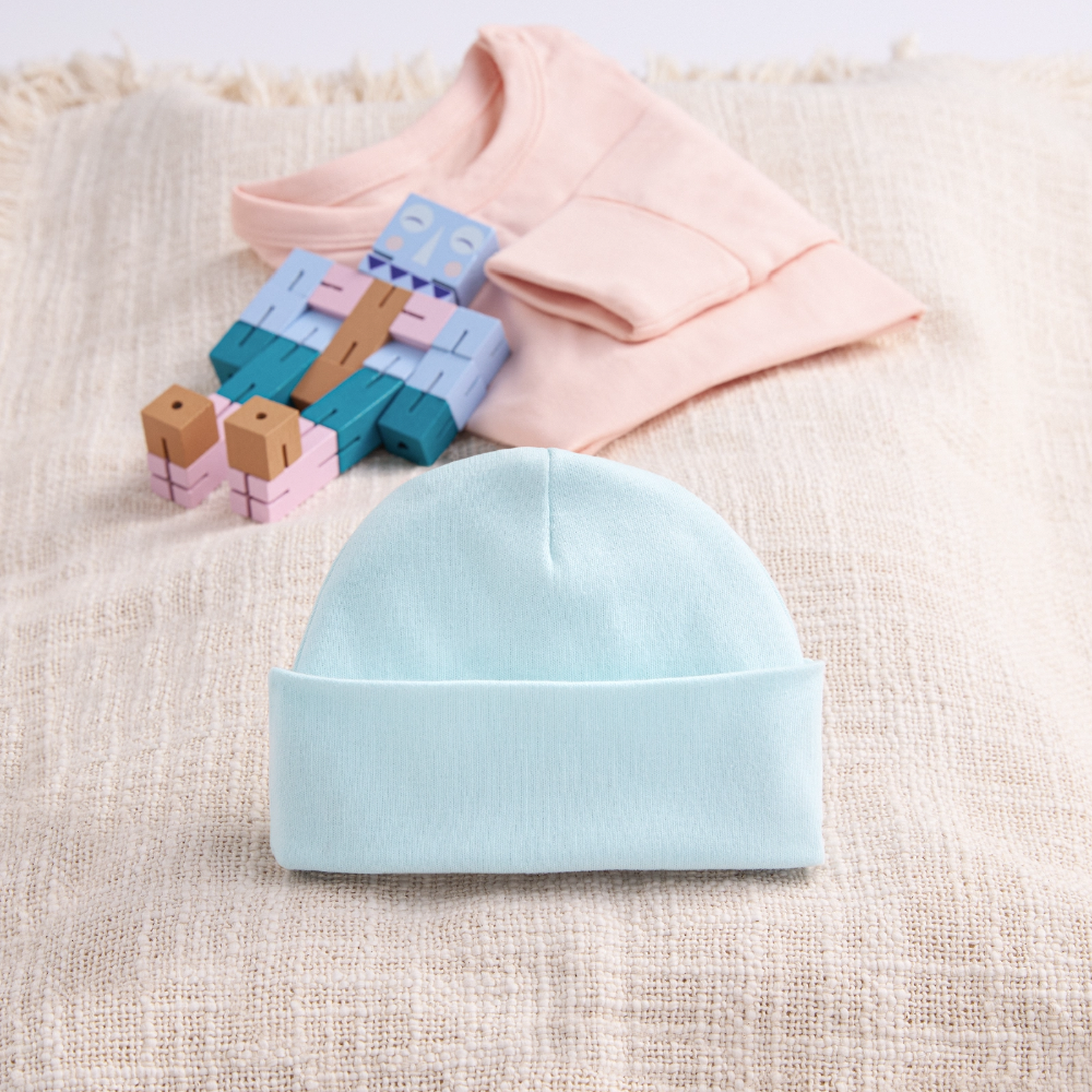 Mütze Baby - powder blue