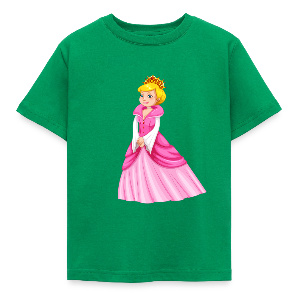 Prinzessin Kinder T-Shirt - kelly green