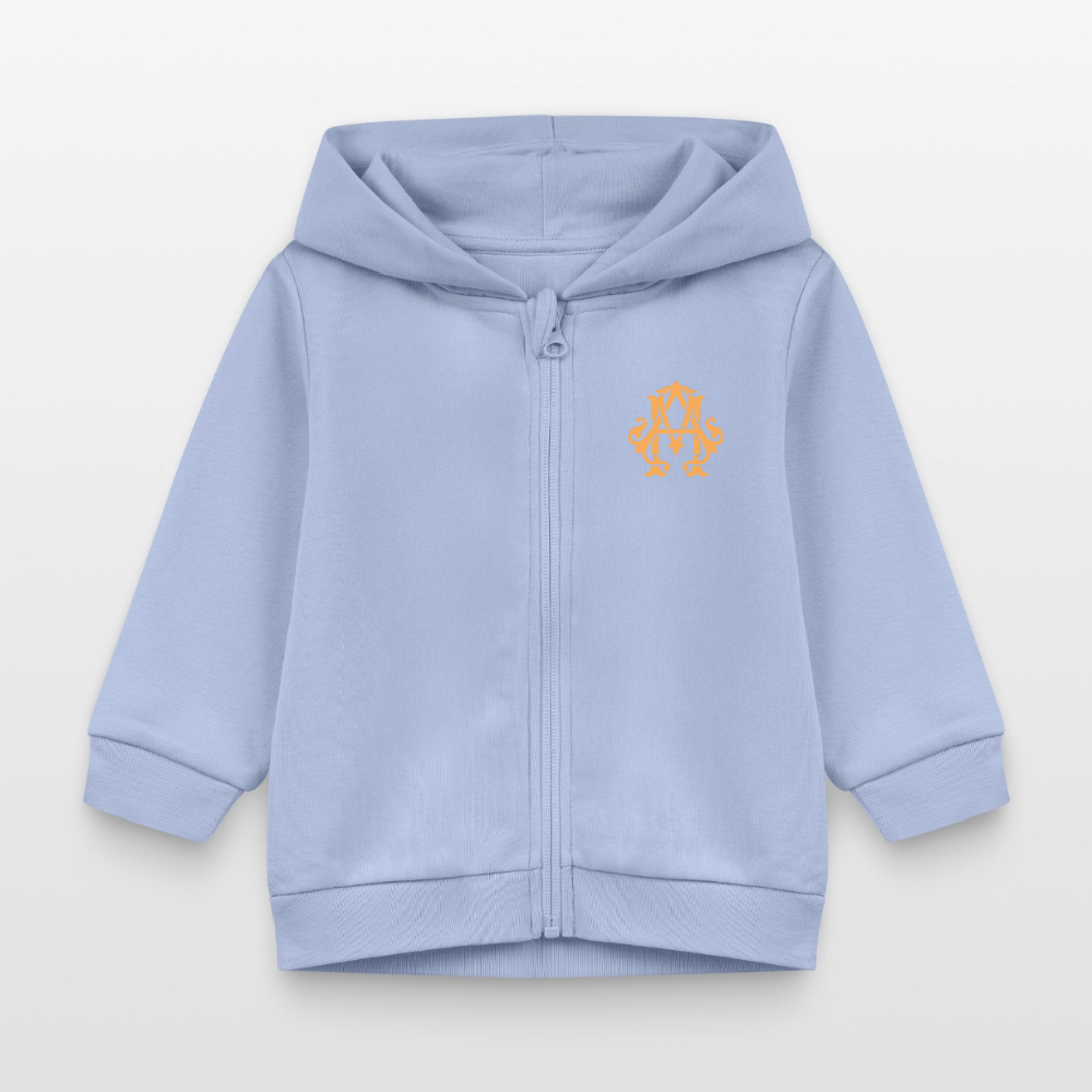 adligemotivation Premium Logo Baby Sweatjacke - sky