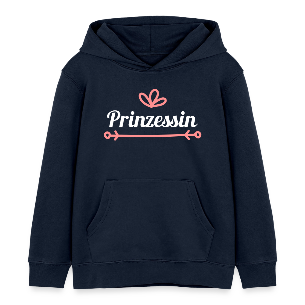Prinzessin Premium Kinder Hoodie - navy
