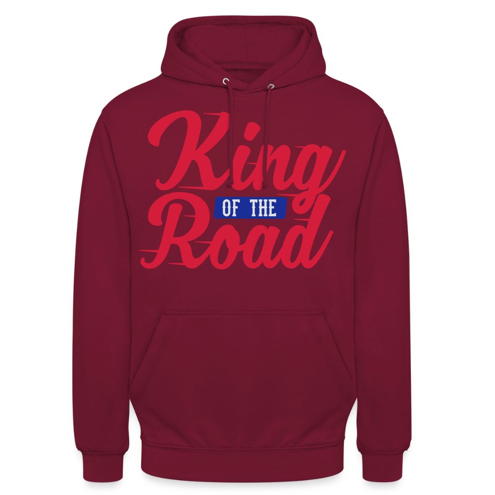 King of the Road Hoodie - bordeaux