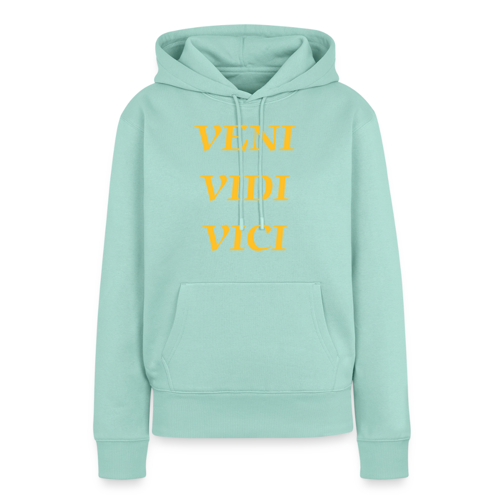Veni, vidi, vici Premium Hoodie Woman - mint 