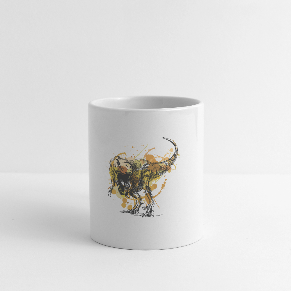 Dinosaurier Keramiktasse - white