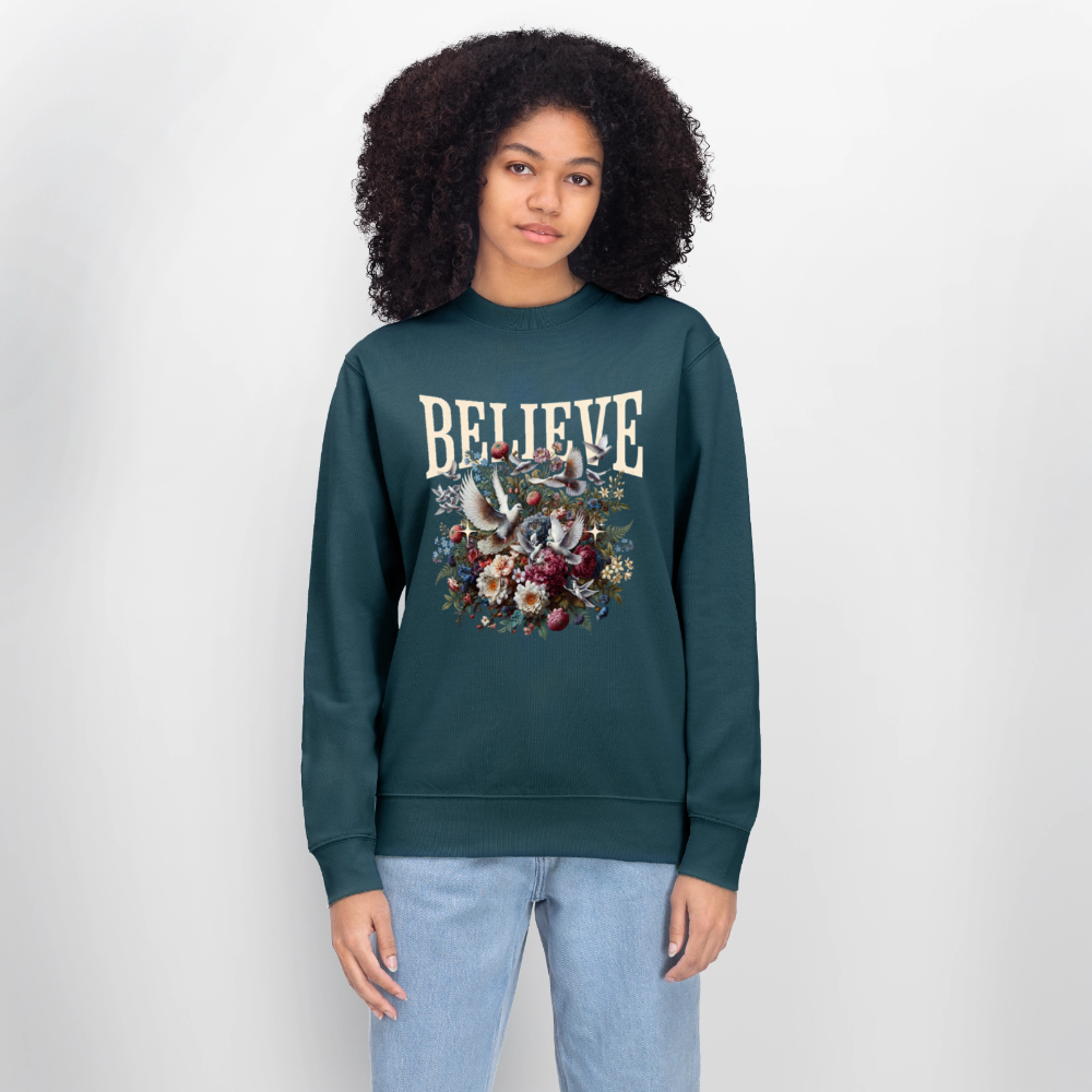 BELIEVE Premium Sweatshirt - stargazer