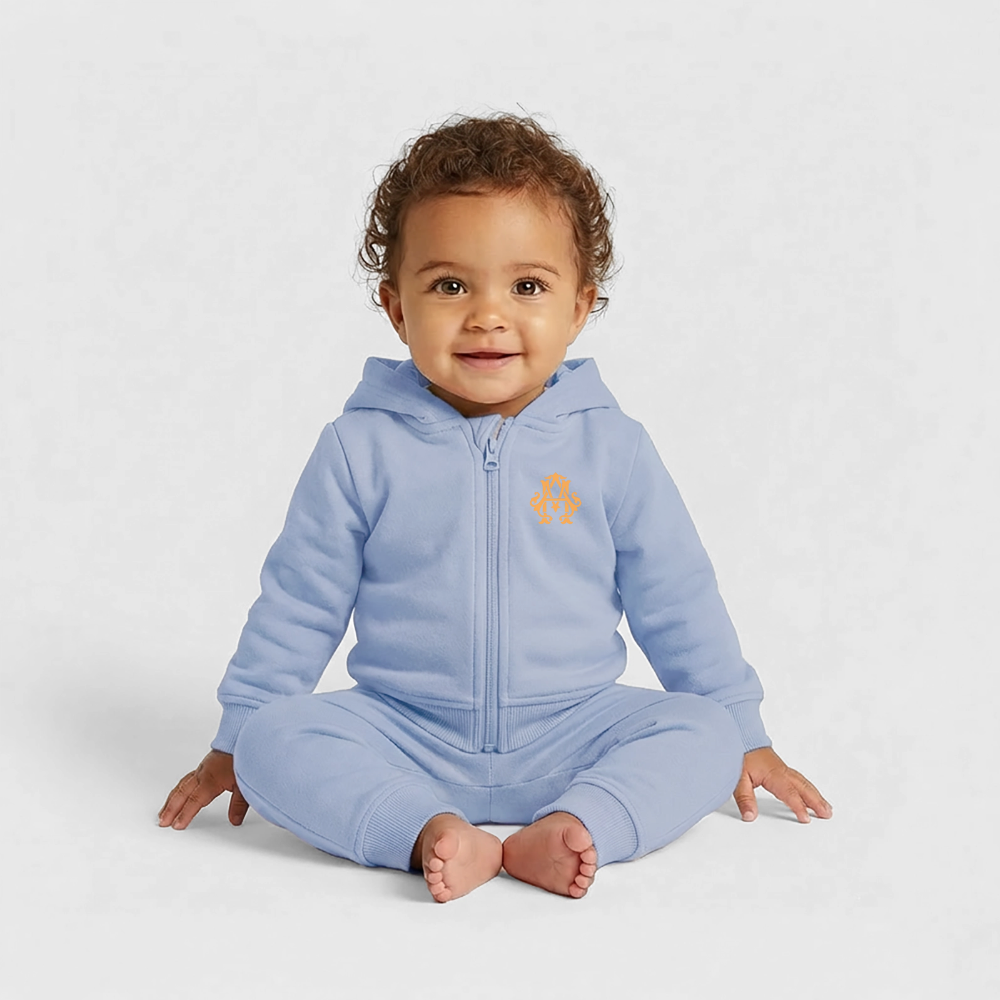 adligemotivation Premium Logo Baby Sweatjacke - sky