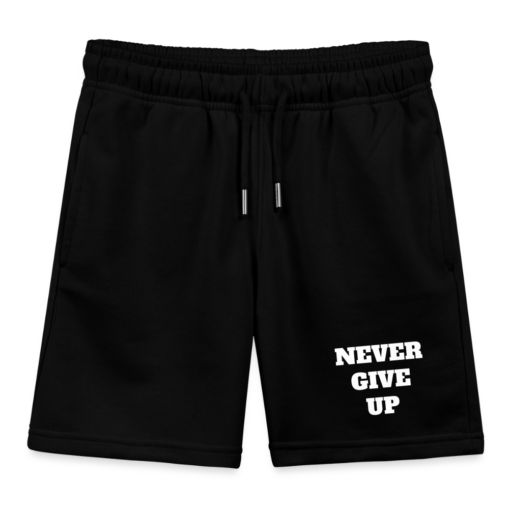Never give up Premium Kinder Shorts - black
