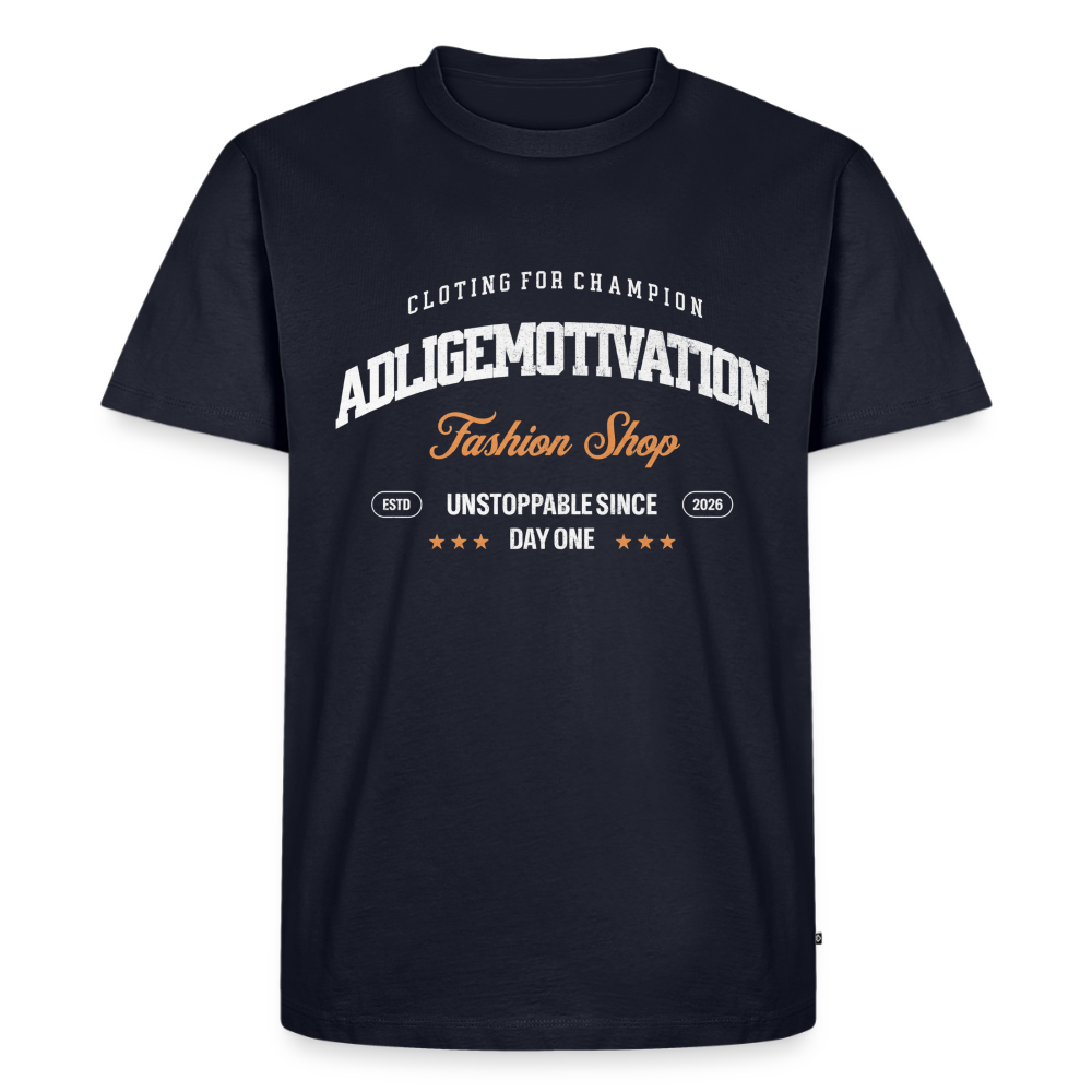 CLOTING FOR CHAMPION Premium T-Shirt - navy